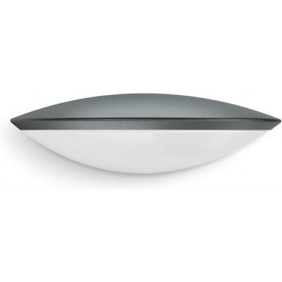 207,95 € Envoi gratuit | Applique murale d'extérieur 12W 33×16 cm. Détecteur de mouvement. Bluetooth Aluminium et pmma. Couleur anthracite