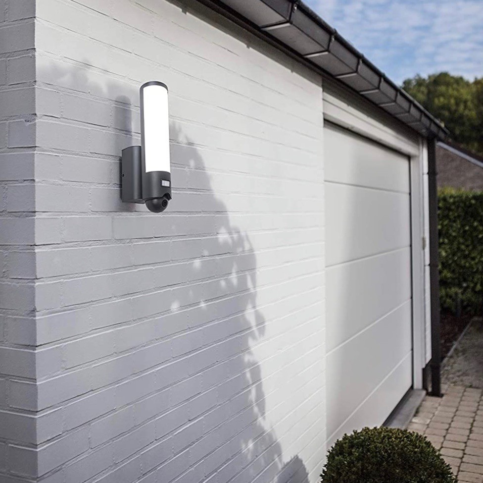 158,95 € Envoi gratuit | Applique murale d'extérieur 24W 33×14 cm. Caméra de surveillance LED Couleur anthracite