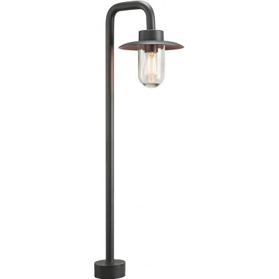 Lampada da esterno 60W 100×30 cm. LED Alluminio e bicchiere. Colore antracite