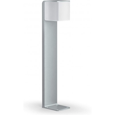 Farol luminoso 9W 63×13 cm. Controle com APP para smartphone Metais. Cor prata