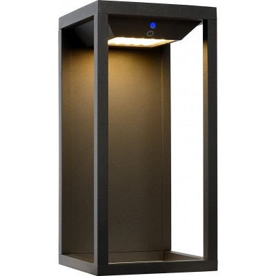 Outdoor wall light 2W 29×15 cm. Aluminum. Black Color
