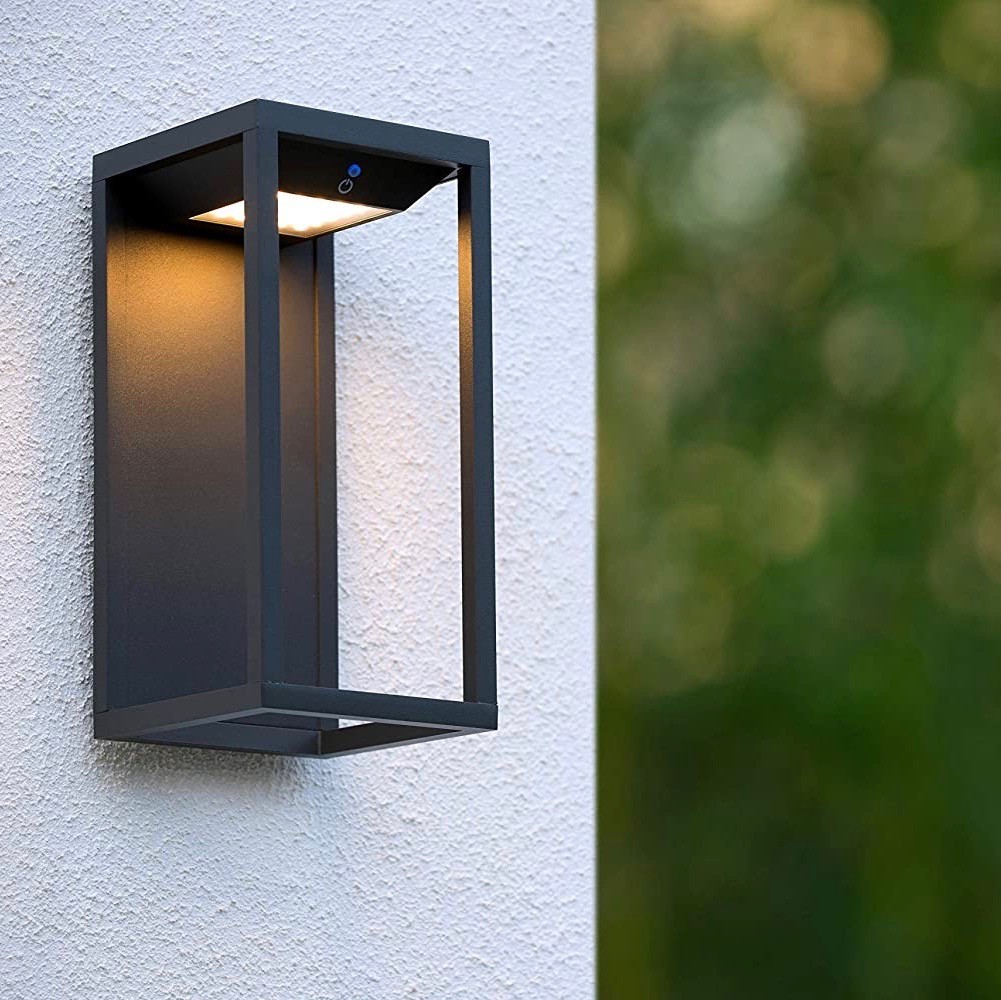 159,95 € Envio grátis | Aplique de parede ao ar livre 2W 29×15 cm. Alumínio. Cor preto