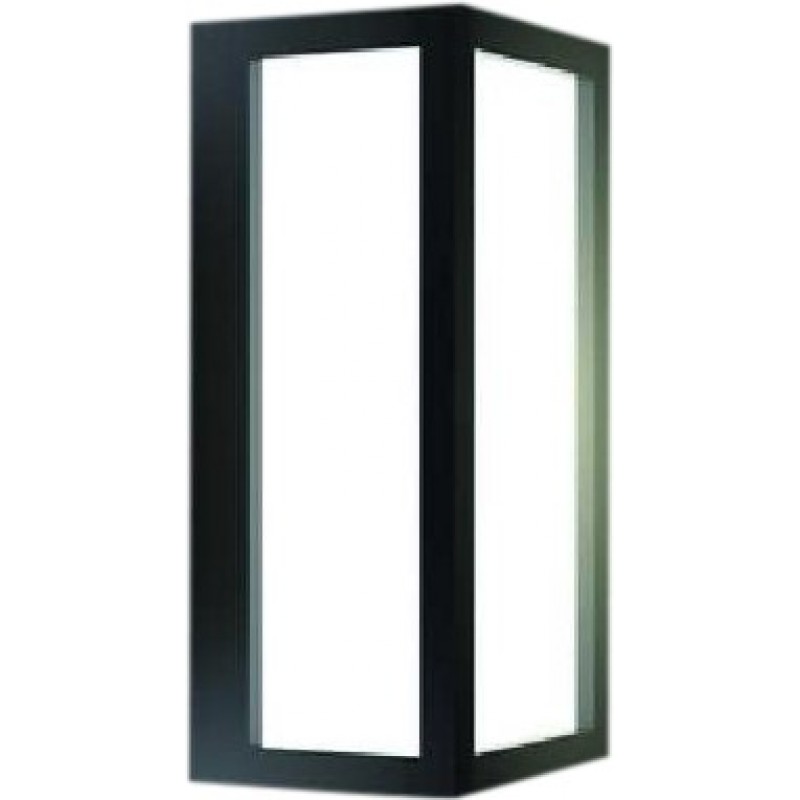 205,95 € Free Shipping | Outdoor wall light 18W Rectangular Shape 25×11 cm. LED Terrace, garden and public space. Aluminum. Anthracite Color