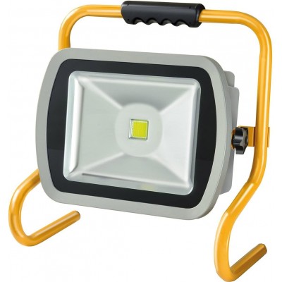 165,95 € Envio grátis | Holofote externo 80W 40×37 cm. Computador portátil Vidro. Cor prata
