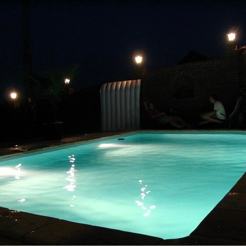 178,95 € Free Shipping | Aquatic lighting Round Shape 28×28 cm. Pool. White Color