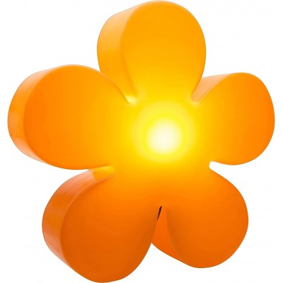 99,95 € Kostenloser Versand | Außenlampe 20W 40×40 cm. Blumendesign Pmma. Orange Farbe