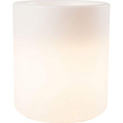 Außenlampe 9W Zylindrisch Gestalten 45×39 cm. Leuchtender Behälter Terrasse, garten und öffentlicher raum. Modern Stil. PMMA. Weiß Farbe