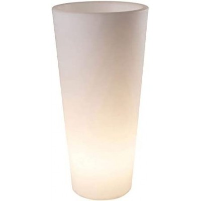 188,95 € Free Shipping | Outdoor lamp Conical Shape 104×49 cm. Solar recharge Terrace, garden and public space. Classic Style. PMMA. White Color