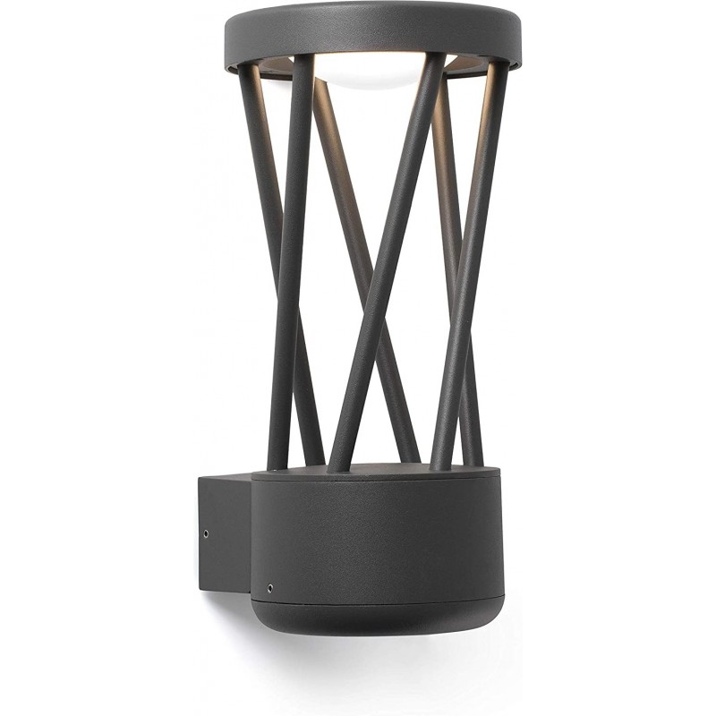 149,95 € Free Shipping | Outdoor wall light 10W 283×168 cm. LED Aluminum. Anthracite Color