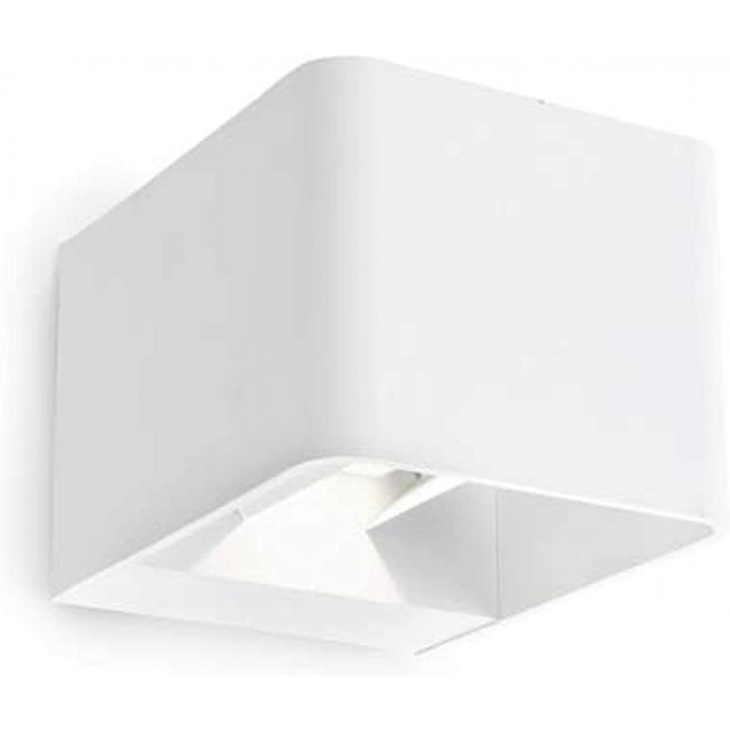 258,95 € Envoi gratuit | Applique murale d'extérieur 9W Façonner Cubique 11×9 cm. LED Terrasse, jardin et espace publique. Style moderne. Métal. Couleur blanc