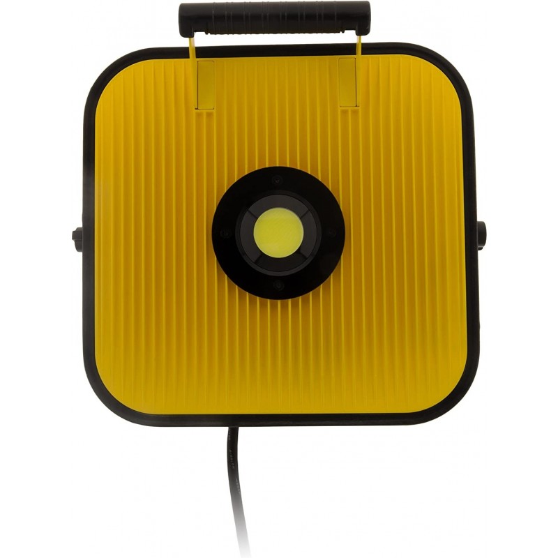 348,95 € Free Shipping | Flood and spotlight 80W Square Shape 10×10 cm. Working LED. speaker and bluetooth Terrace, garden and public space. Yellow Color