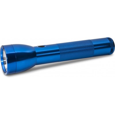 Lampe de poche LED Façonner Cylindrique 20×8 cm. Couleur bleu