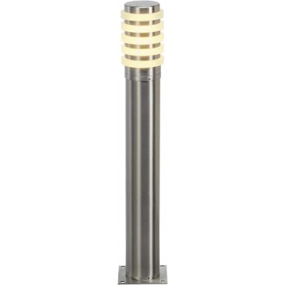 Leuchtfeuer 23W Zylindrisch Gestalten 55×13 cm. LED Terrasse, garten und öffentlicher raum. Modern Stil. Rostfreier Stahl, Acryl und Edelstahl 304. Grau Farbe