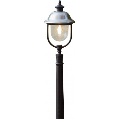 217,95 € Free Shipping | Luminous beacon 60W 125×24 cm. Terrace, garden and public space. Stainless steel and Metal casting. Black Color