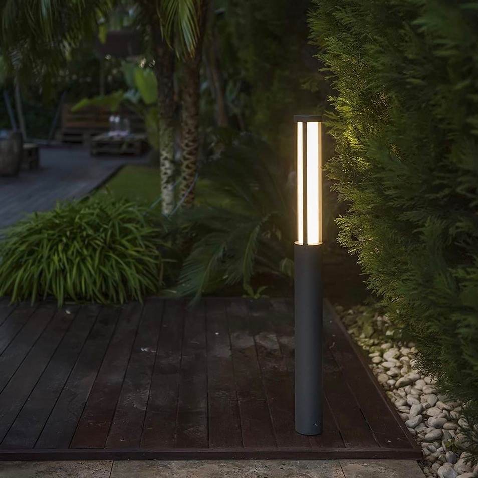 199,95 € Бесплатная доставка | Светящийся маяк 23W 90×90 cm. LED Алюминий. Серый Цвет