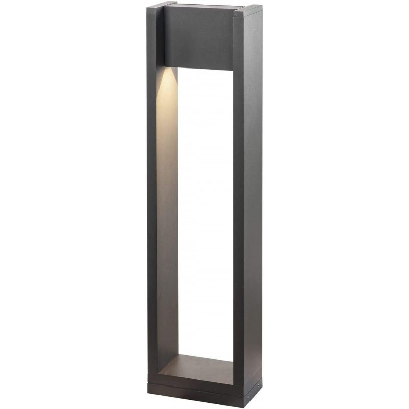 417,95 € Free Shipping | Luminous beacon Rectangular Shape 90×23 cm. LED Terrace, garden and public space. Anthracite Color