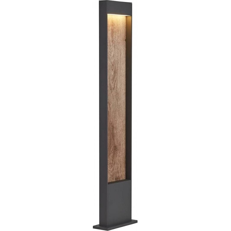 304,95 € 免费送货 | 发光信标 10W 3000K 暖光. 长方形 形状 100×18 cm. LED 阳台, 花园 和 公共场所. 铝. 棕色的 颜色