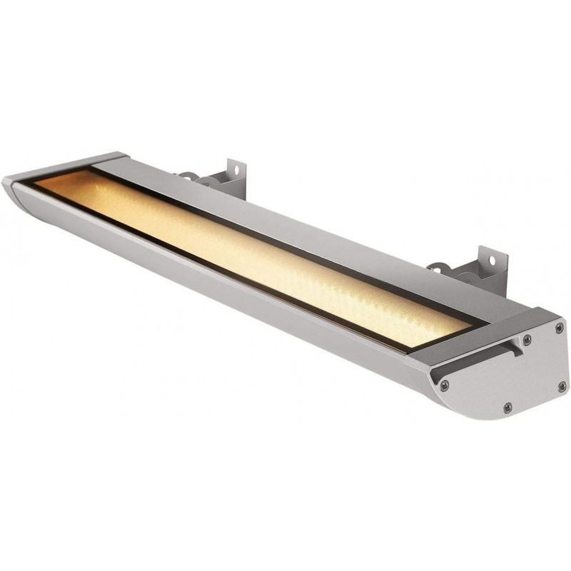 437,95 € Envoi gratuit | Projecteur d'extérieur 25W 64×21 cm. Aluminium, cristal et verre. Couleur argent