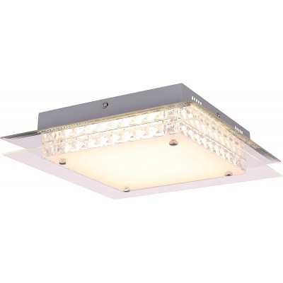 169,95 € Free Shipping | Indoor ceiling light Square Shape 24×14 cm. Dining room, bedroom and lobby. Gray Color