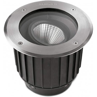 Встраиваемый светильник 10W Круглый Форма LED Гостинная, столовая и спальная комната. Нержавеющая сталь. Серый Цвет
