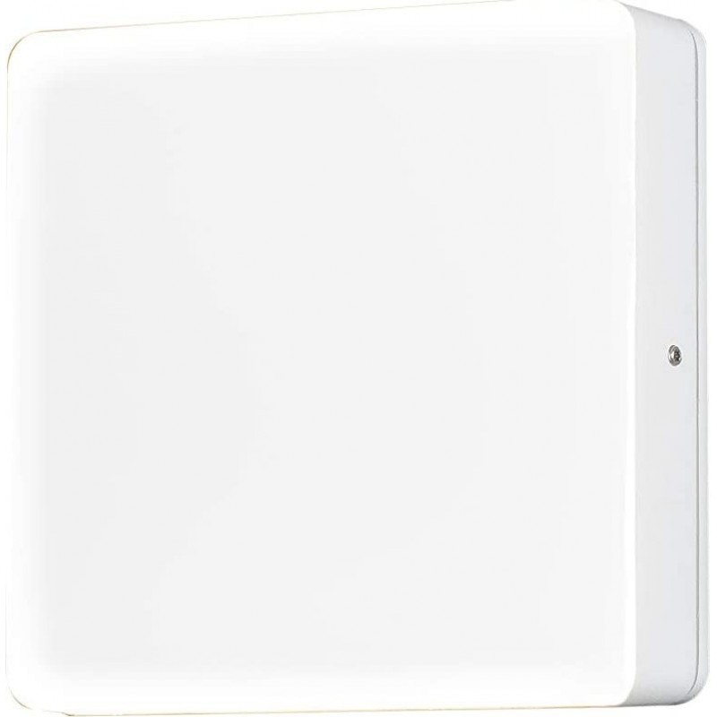 188,95 € Free Shipping | Outdoor wall light 10W Square Shape 16×16 cm. Terrace, garden and public space. Modern Style. Acrylic and Aluminum. White Color