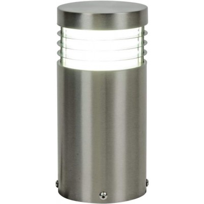 Luminous beacon 18W Cylindrical Shape LED Terrace, garden and public space. Polycarbonate. Gray Color